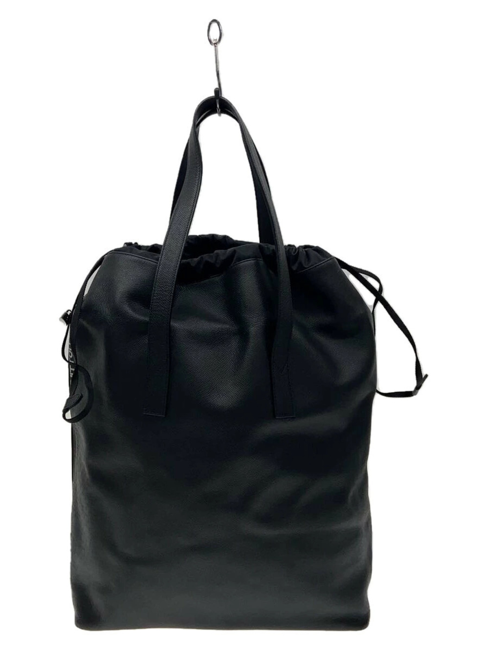 LOUIS VUITTON Cabas Taiga Leather Bag Black